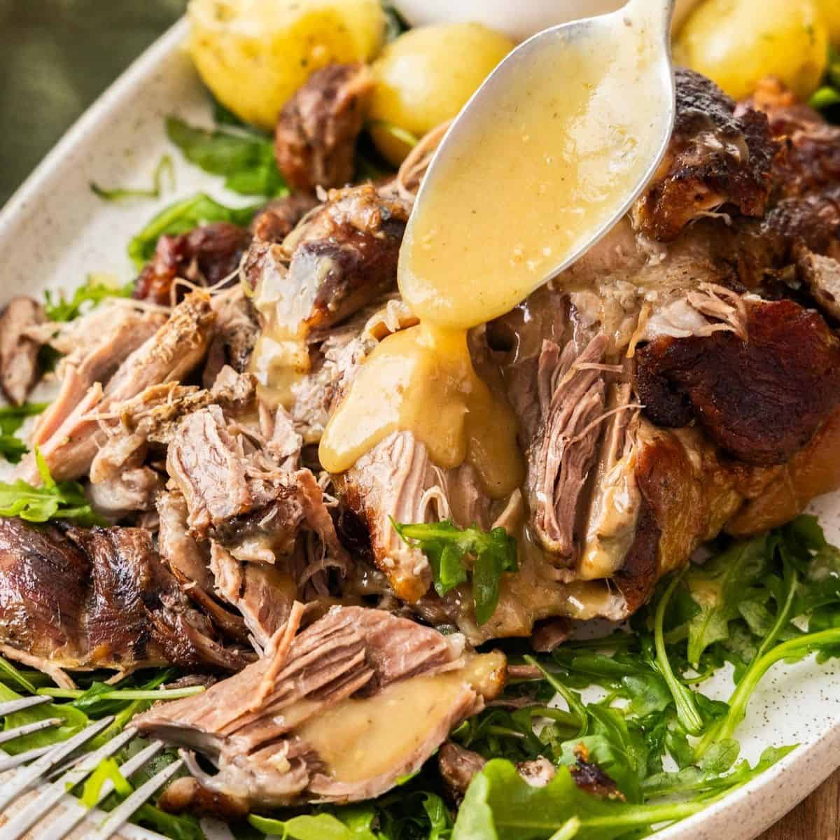 Nonna's 3-Hour Slow Roasted Pork Shoulder: Restaurant Quality Made Easy